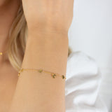 Gold Sun & Moon Bracelet