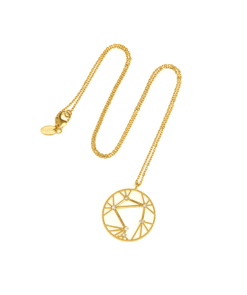 Libra Star Sign Necklace