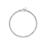 sterling silver beaded bracelet