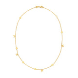Gold Sun & Moon Necklace