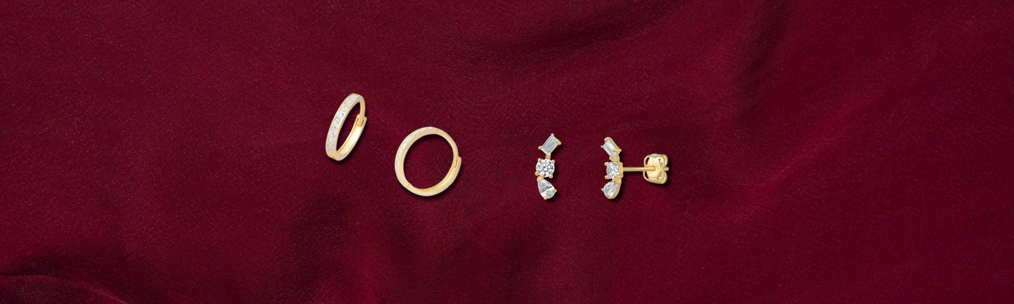 9ct & 18ct Earrings