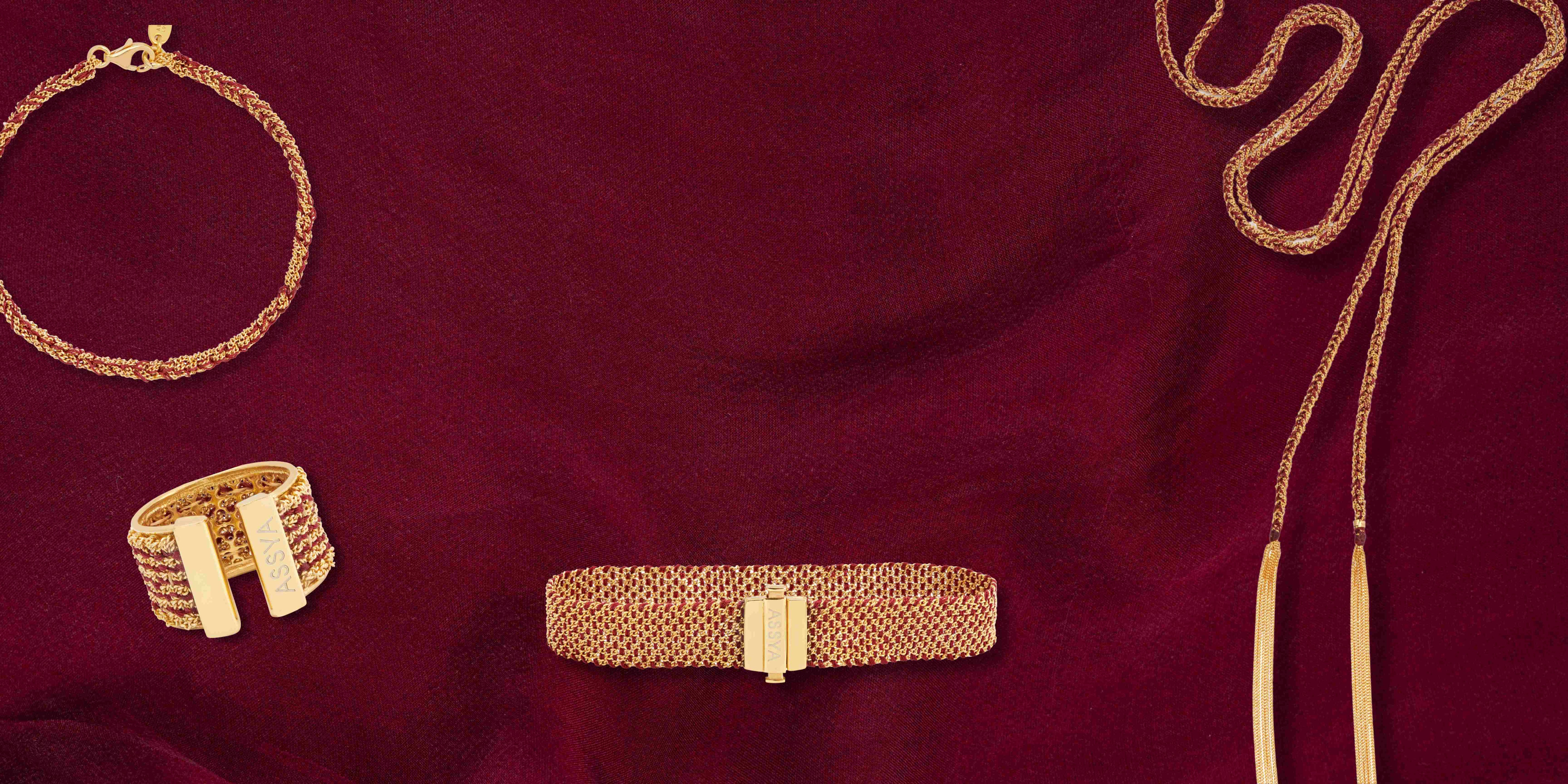 Woven Burgundy Collection