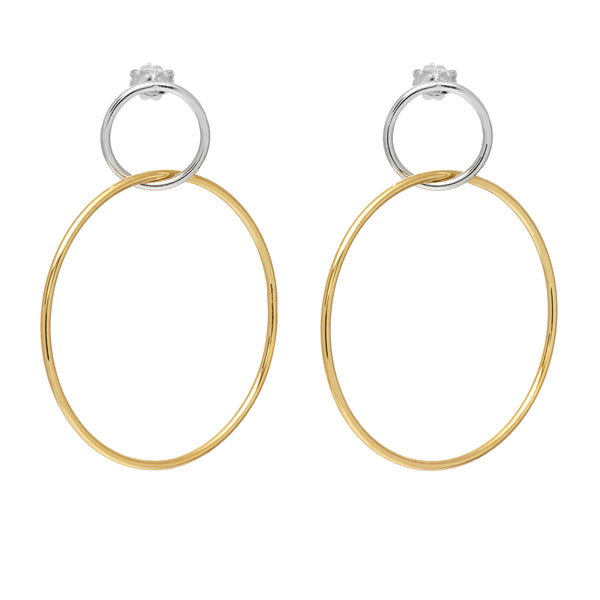 Hotcake Hoop Earrings