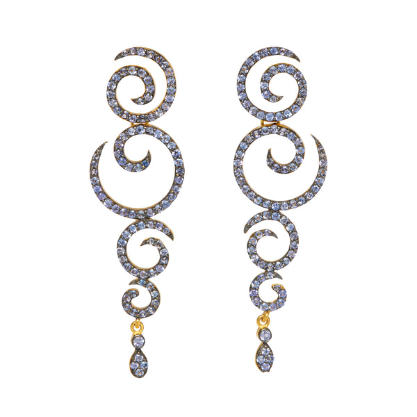 Tanzanite Maharani Earrings