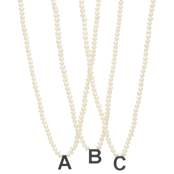 Pearl Letter Necklace