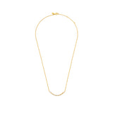Gold with Rainbow & Moonstone Eclipse Necklace