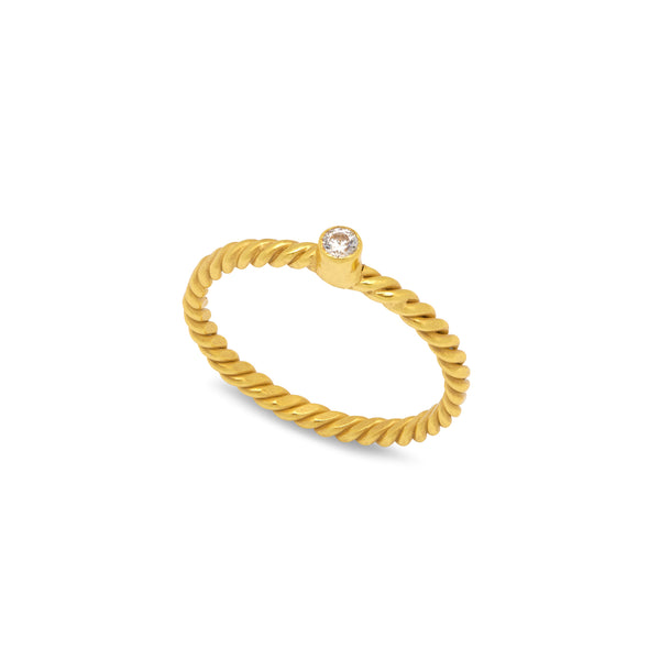 Gold Gaia Ring