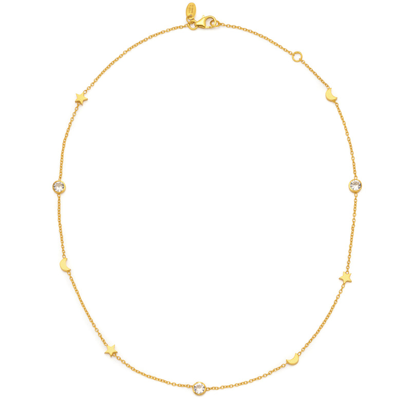 Gold Selene Necklace