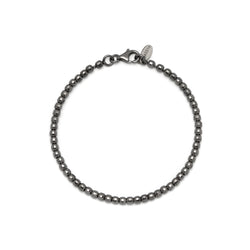 Rhodium Disco Bracelet