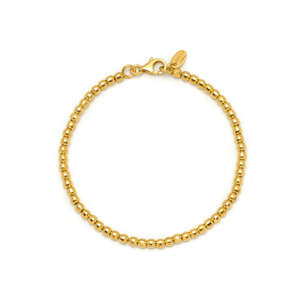 Gold Vermeil Disco Bracelet